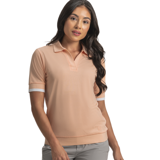 Texture Knit Polo