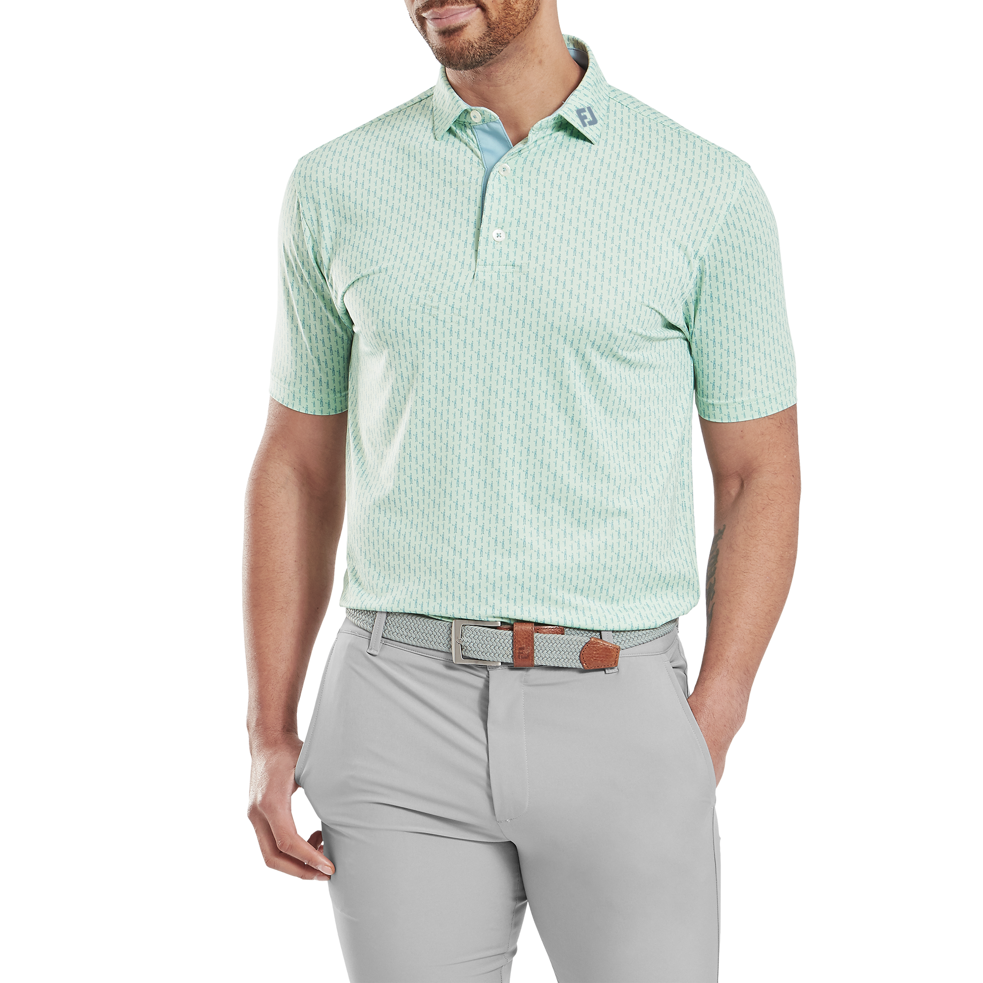 Lisle Solid Figure Print