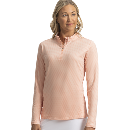 Quarter-Zip Long Sleeve Sun Protection Shirt