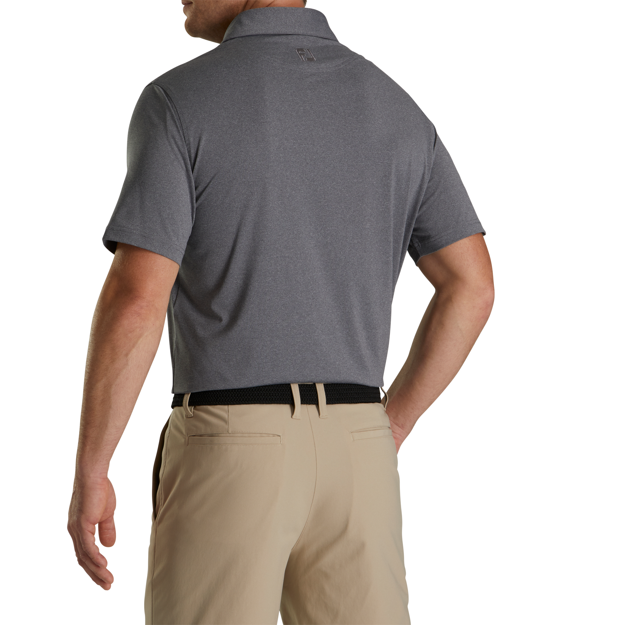 Solid Lisle Set On Placket