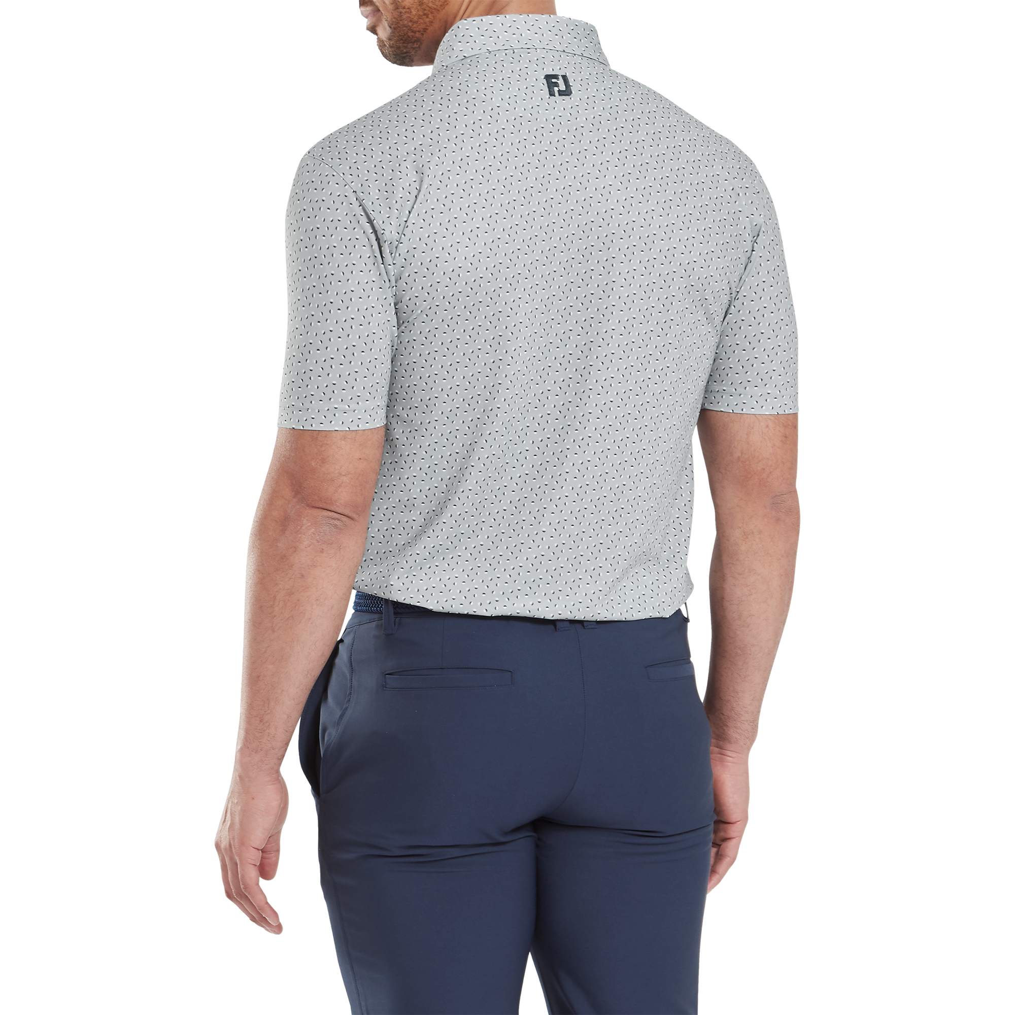 Bounce Print Stretch Pique