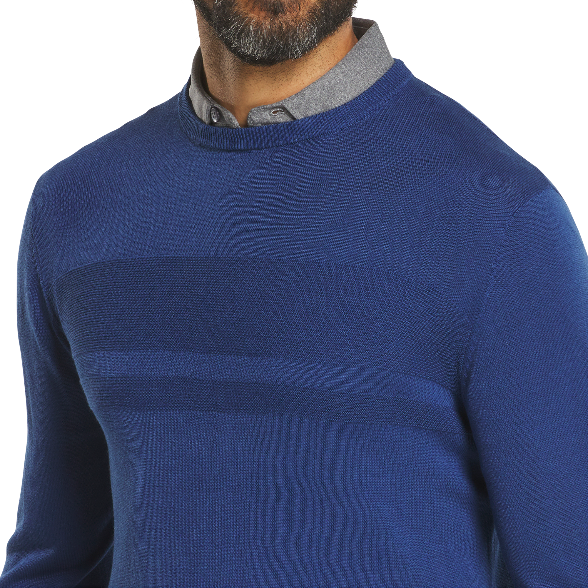 Tonal Block Crewneck