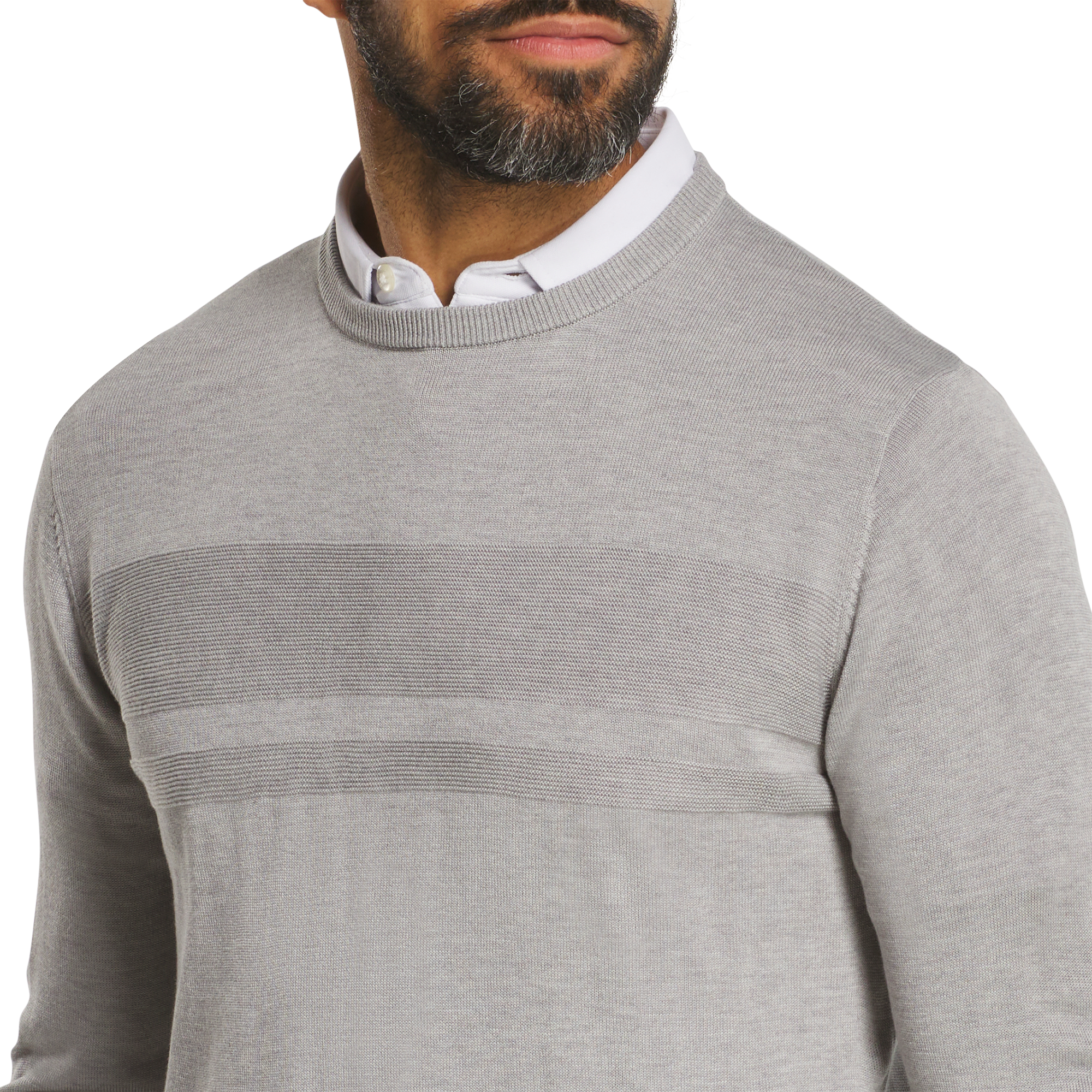 Tonal Block Crewneck