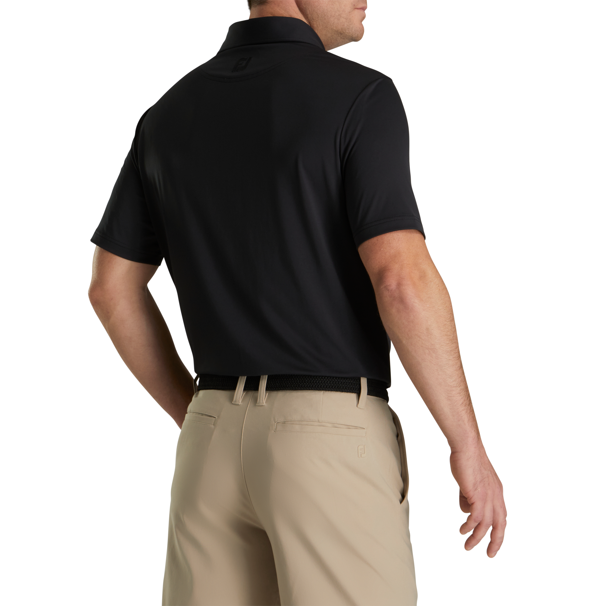 Solid Lisle Set On Placket