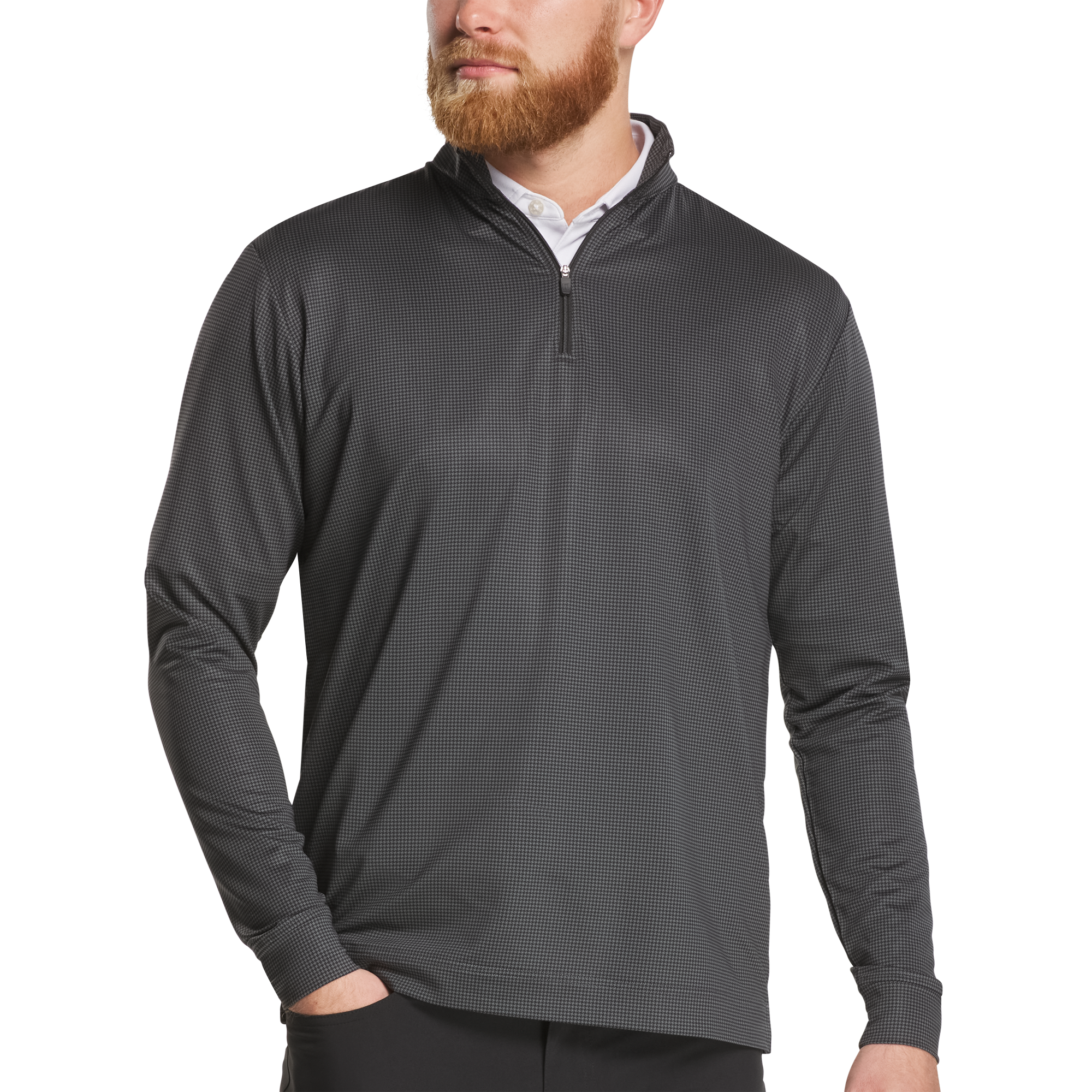 Houndstooth Geo Midlayer