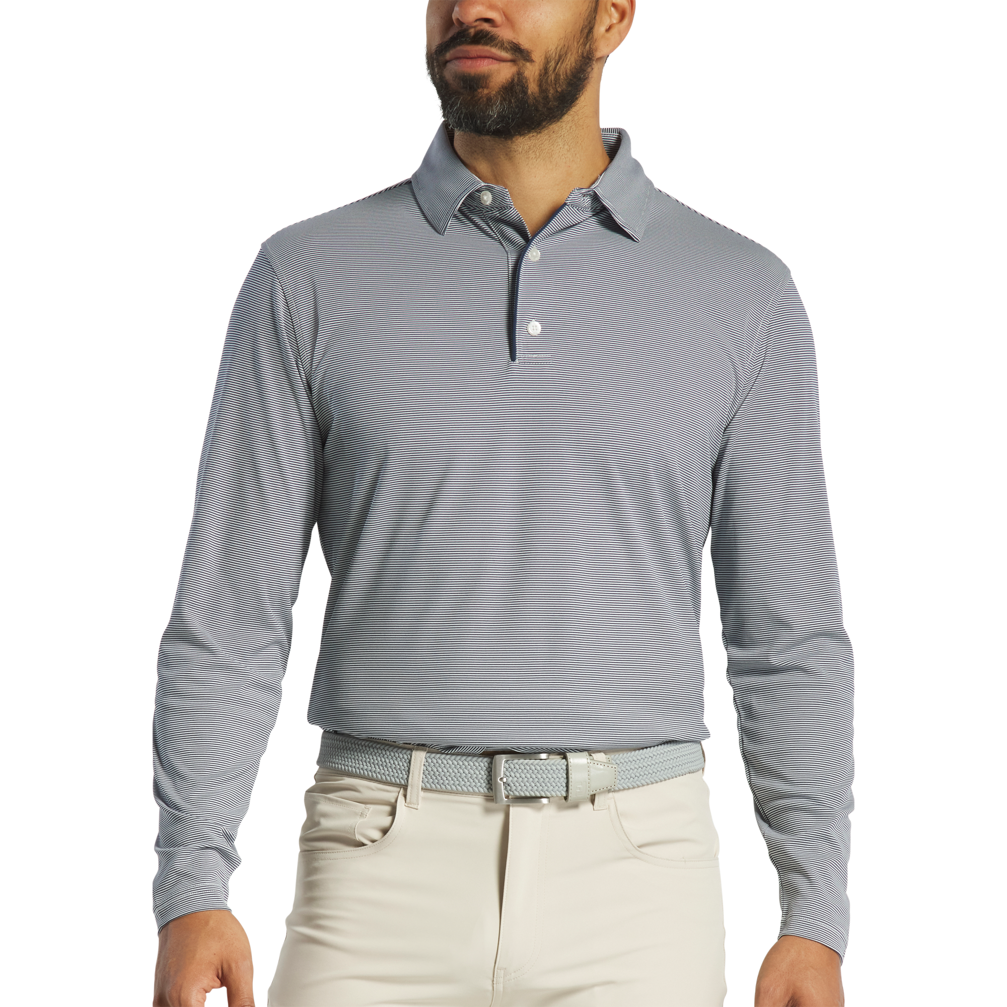 Long Sleeve Micro Stripe