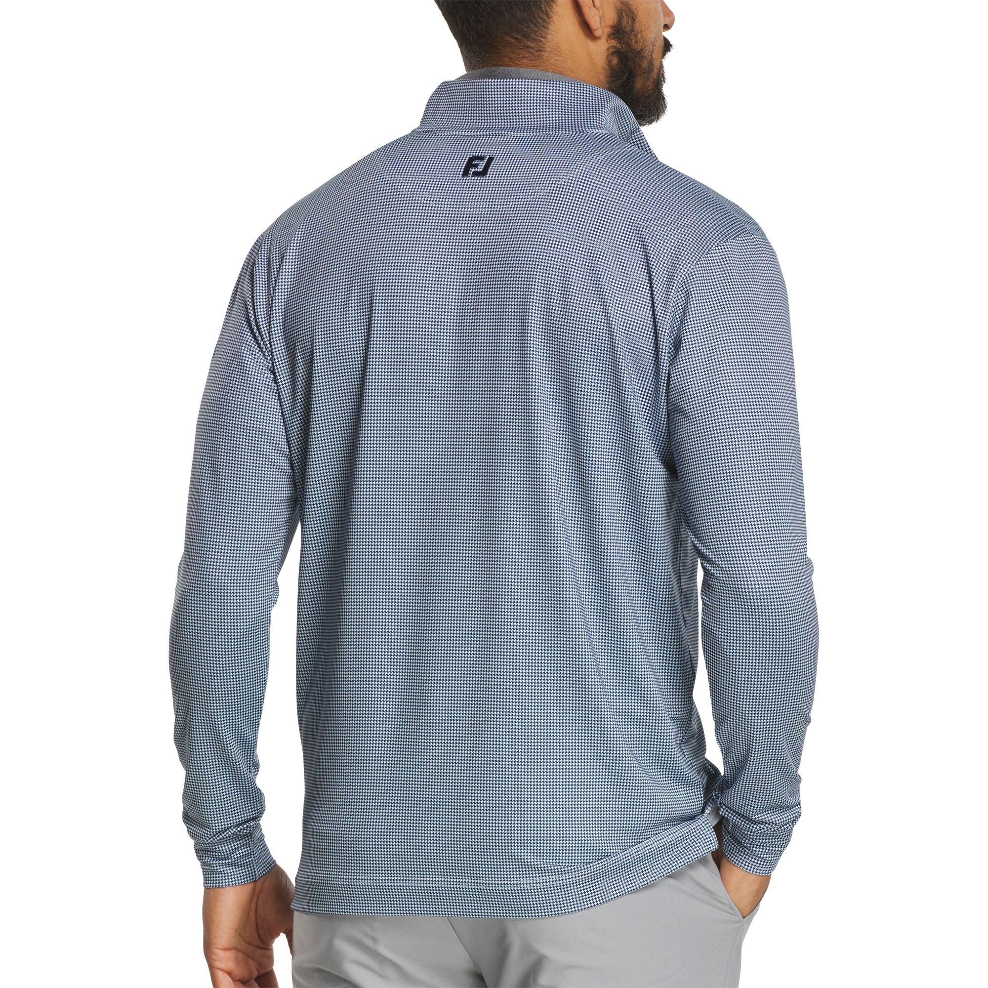 Houndstooth Geo Midlayer